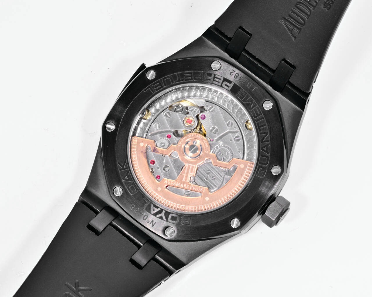 Audemars Piguet Royal Oak 42mm Men Automatic Watch, Rubber Strap, Multi Dials