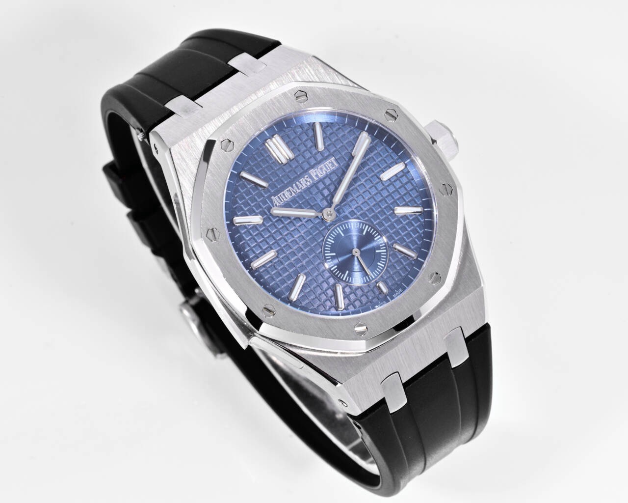 Audemars Piguet Royal Oak 42mm Men Automatic Watch, Rubber Strap, Multi Dials