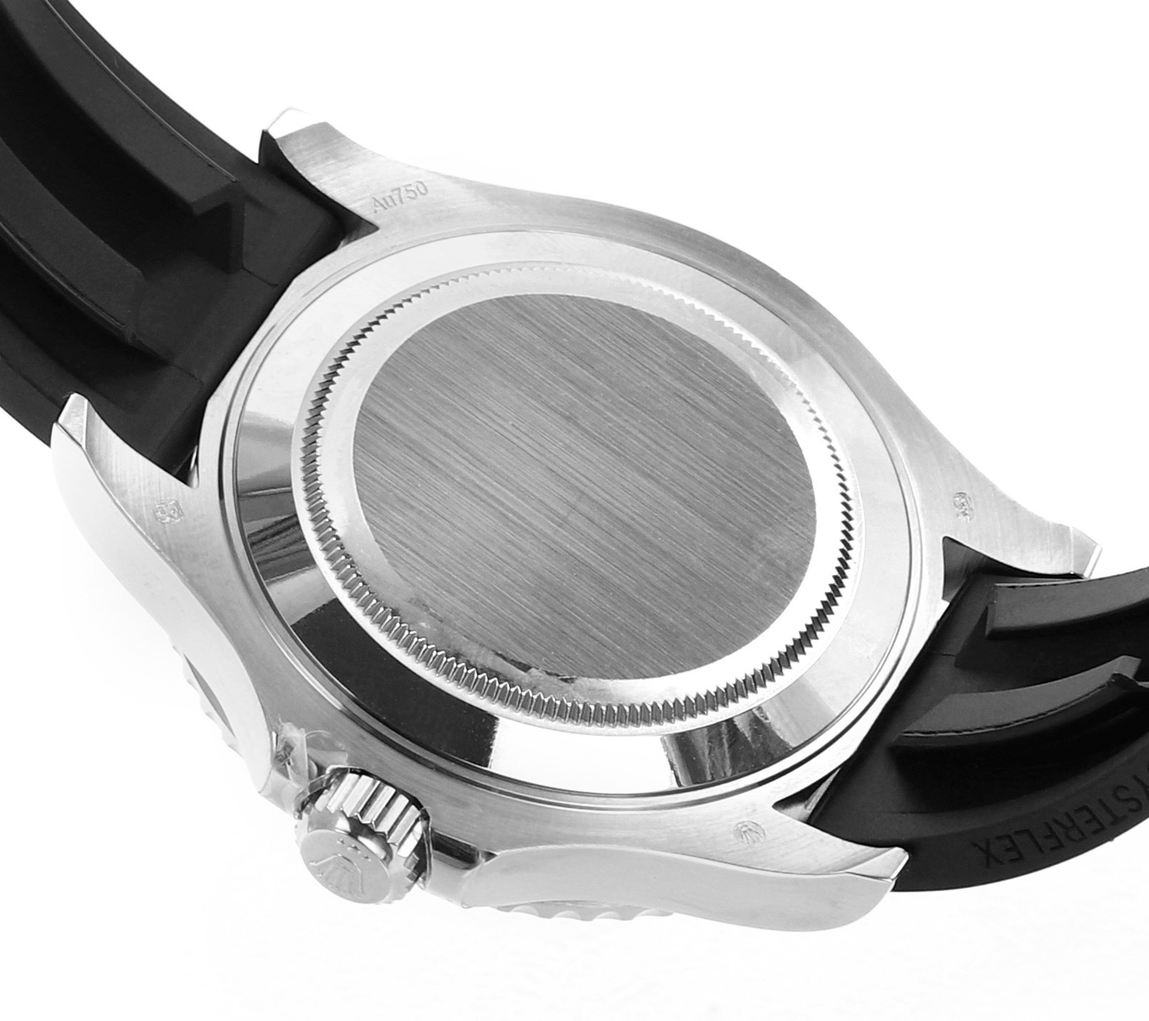 Rolex MS Factory Yacht‑Master 42mm 904L Steel 3235 Blue Hairspring Automatic Watch Oysterflex Rubber Strap