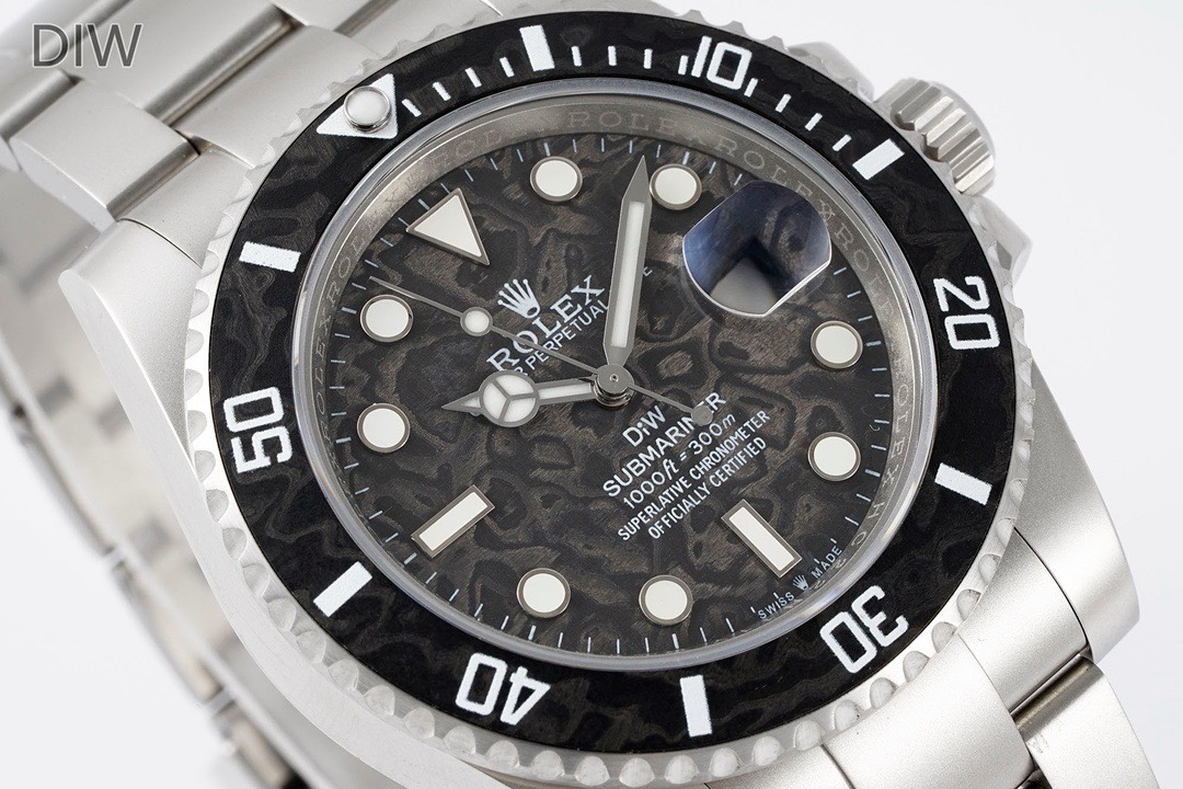 Rolex DIW Custom Submariner Dive Watch 904L Steel 3135 Automatic Movement Multiple Dial Colors