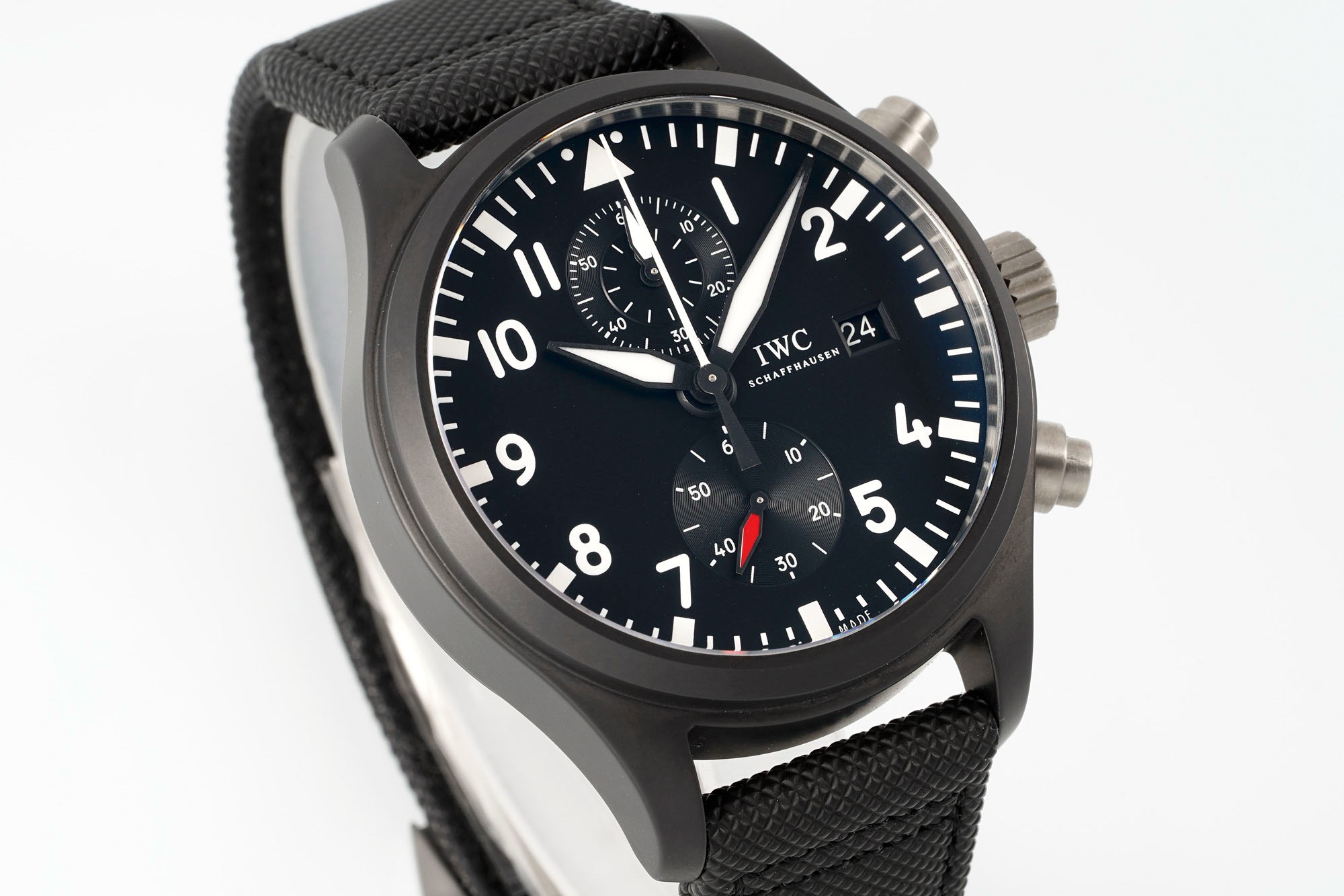 IWC Da Vinci Chronograph Watch 42mm | Modified Cal.89361 Integrated Movement Full Working Functions
