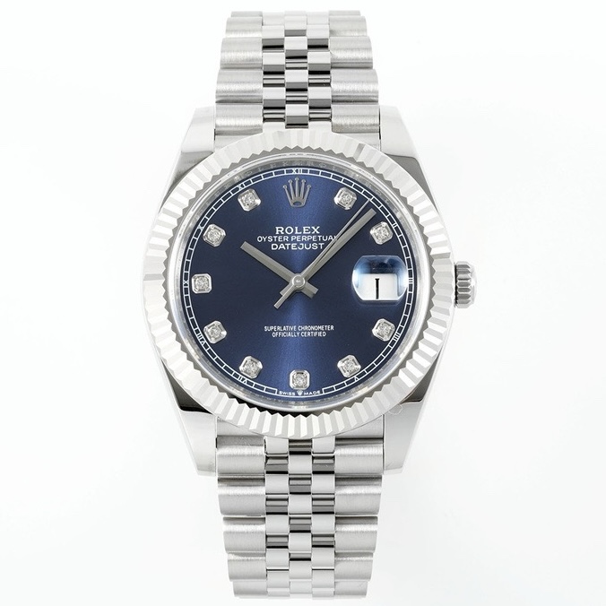 Rolex EWE Factory Datejust 41mm Men Watch, 3235 Automatic Movement, 904L Steel