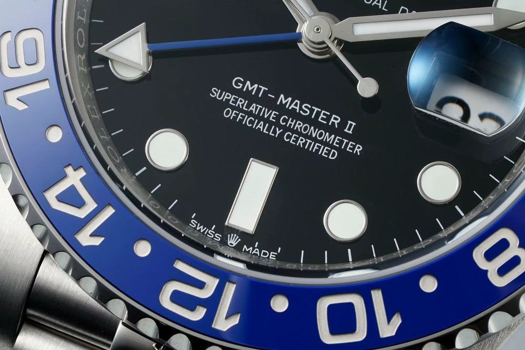 Rolex GMT Travel Watch 904L Steel Cal.3285 Movement