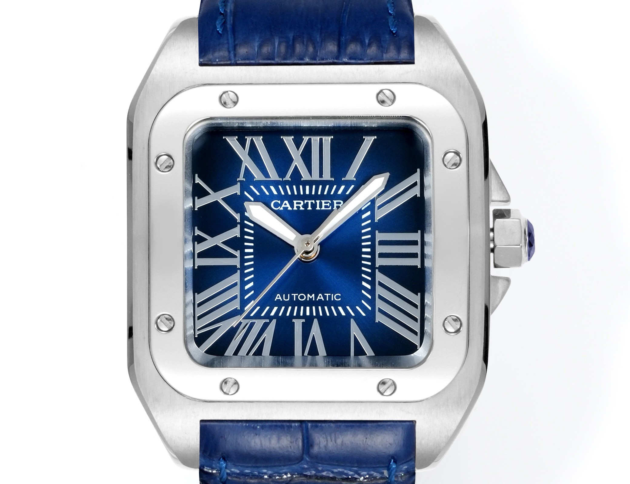 Cartier Santos 100th Anniversary Ladies Automatic Watch, 35.6mm