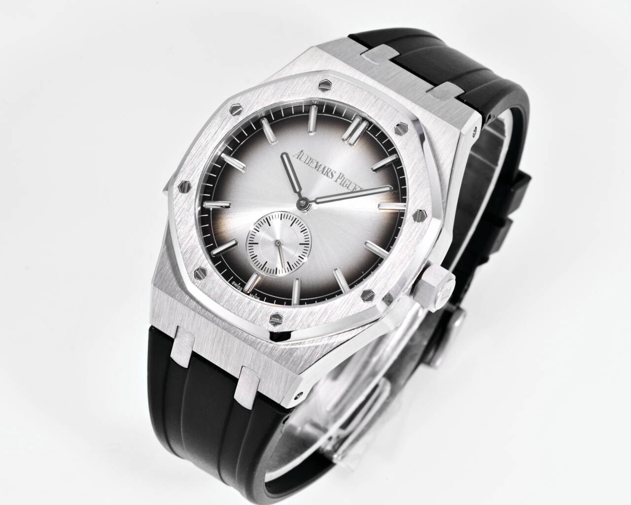 Audemars Piguet Royal Oak 42mm Men Automatic Watch, Rubber Strap, Multi Dials