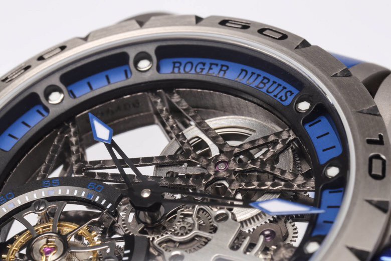 Roger Dubuis Titanium Skeleton Tourbillon Watch