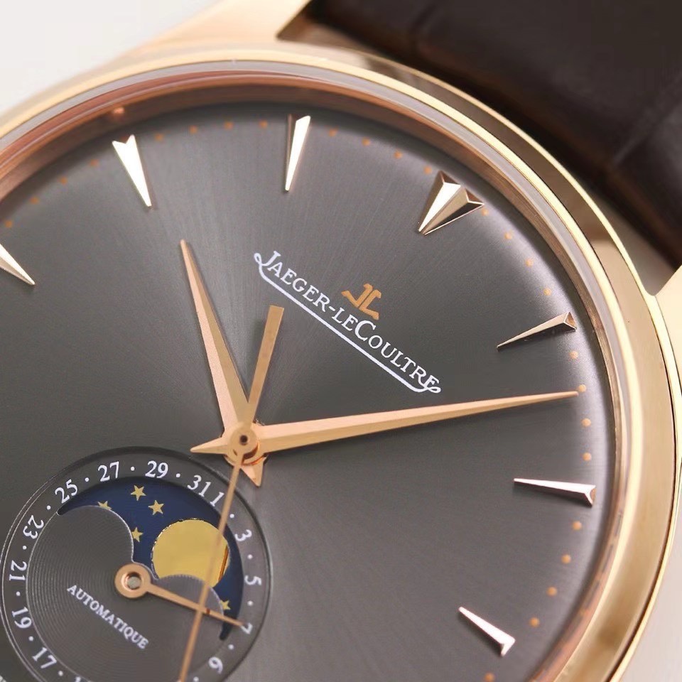Jaeger-LeCoultre Master Ultra Thin Moon Automatic Watch, Multiple Dial & Case Color Options