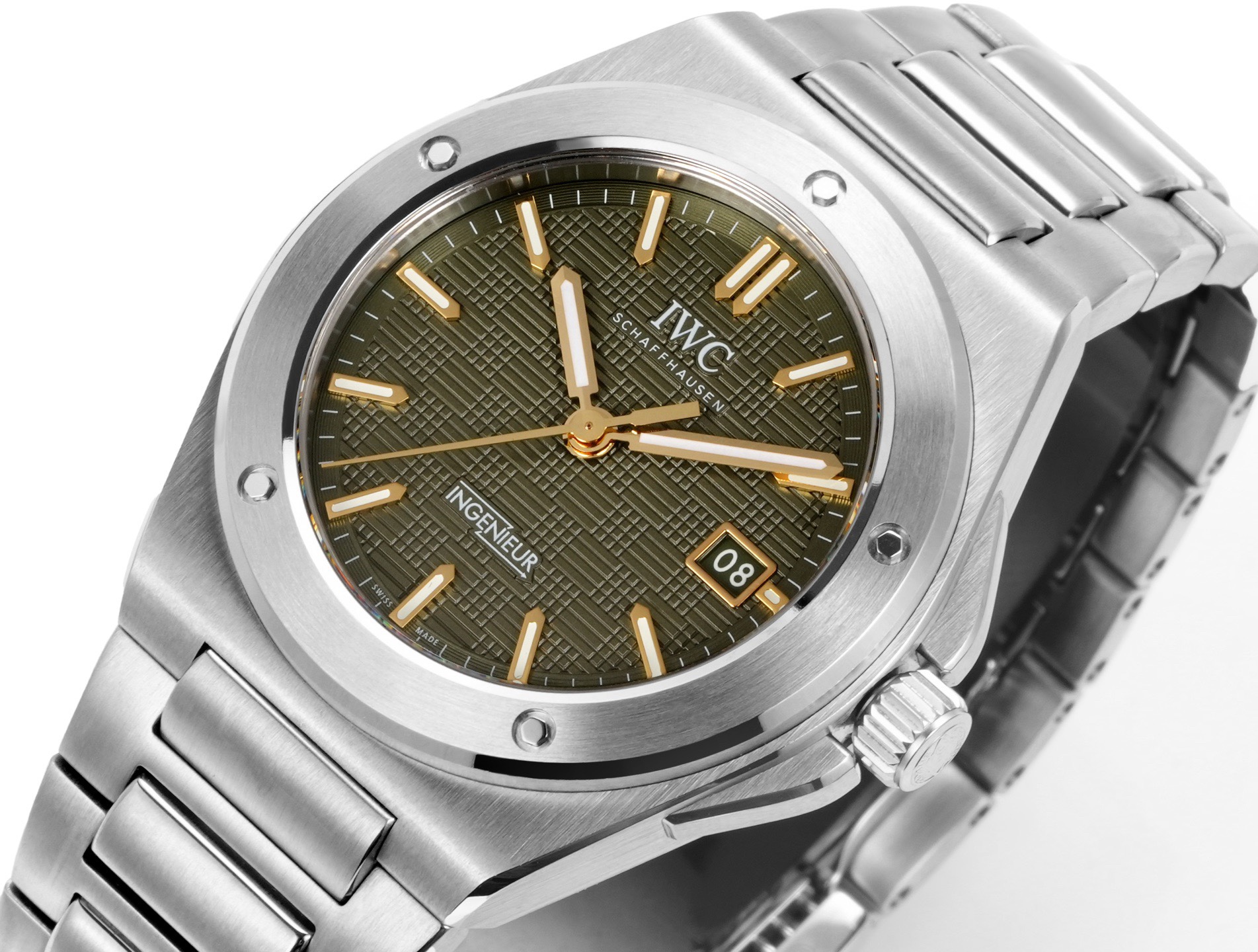 IWC Ingenieur Automatic Watch 40mm Men Steel Wristwatch Multi Dial Colors