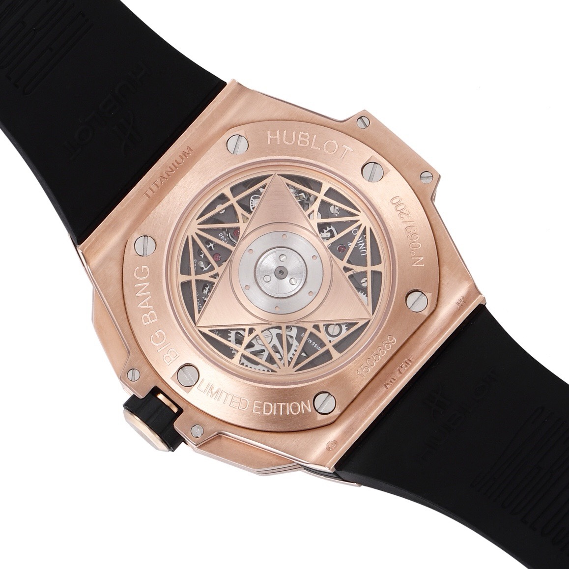 HUBLOT Big Bang Sang Bleu II Watch | BBF Super Clone Titanium Automatic Chronograph Wristwatch