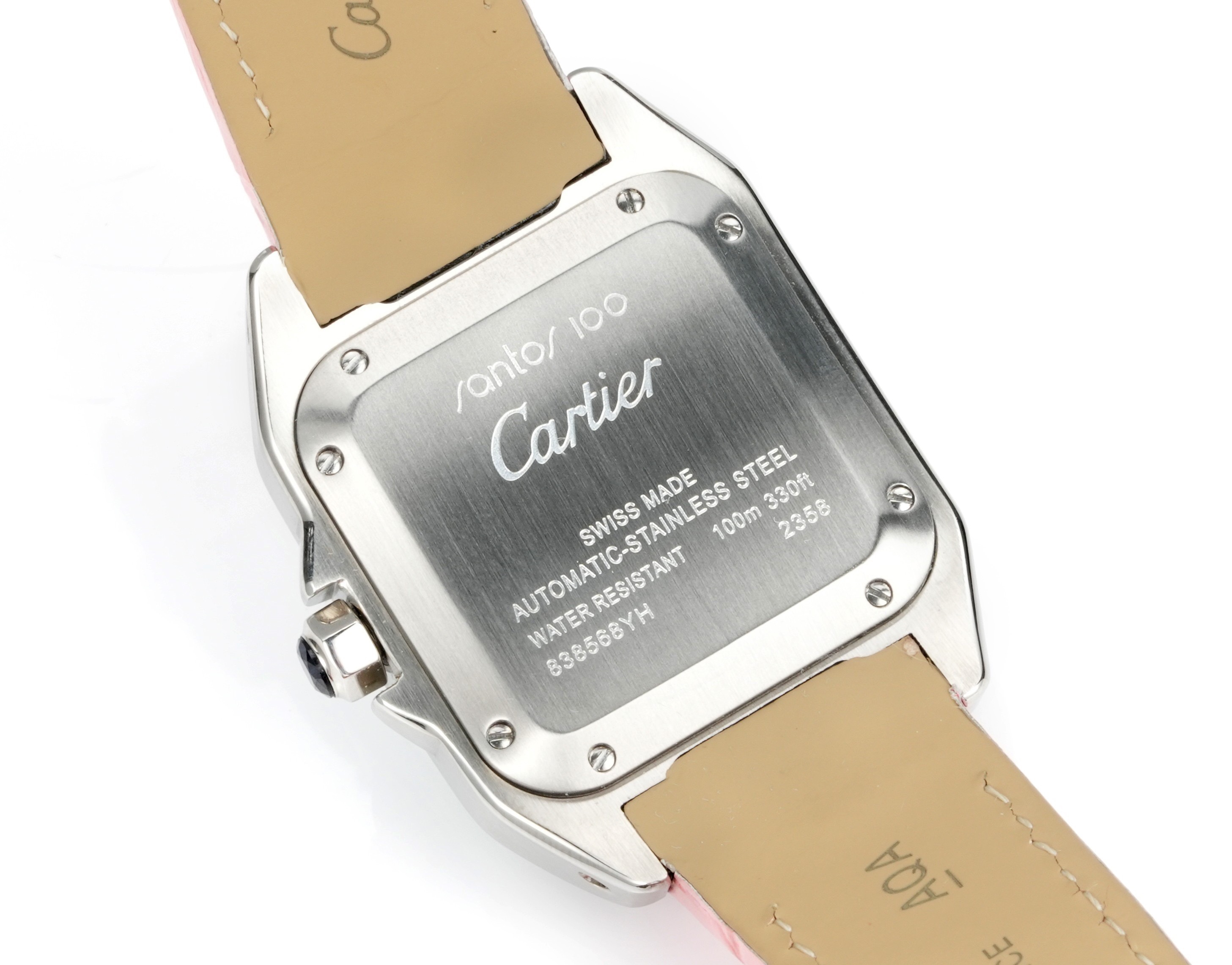 Cartier Santos 100th Anniversary Ladies Automatic Watch, 35.6mm
