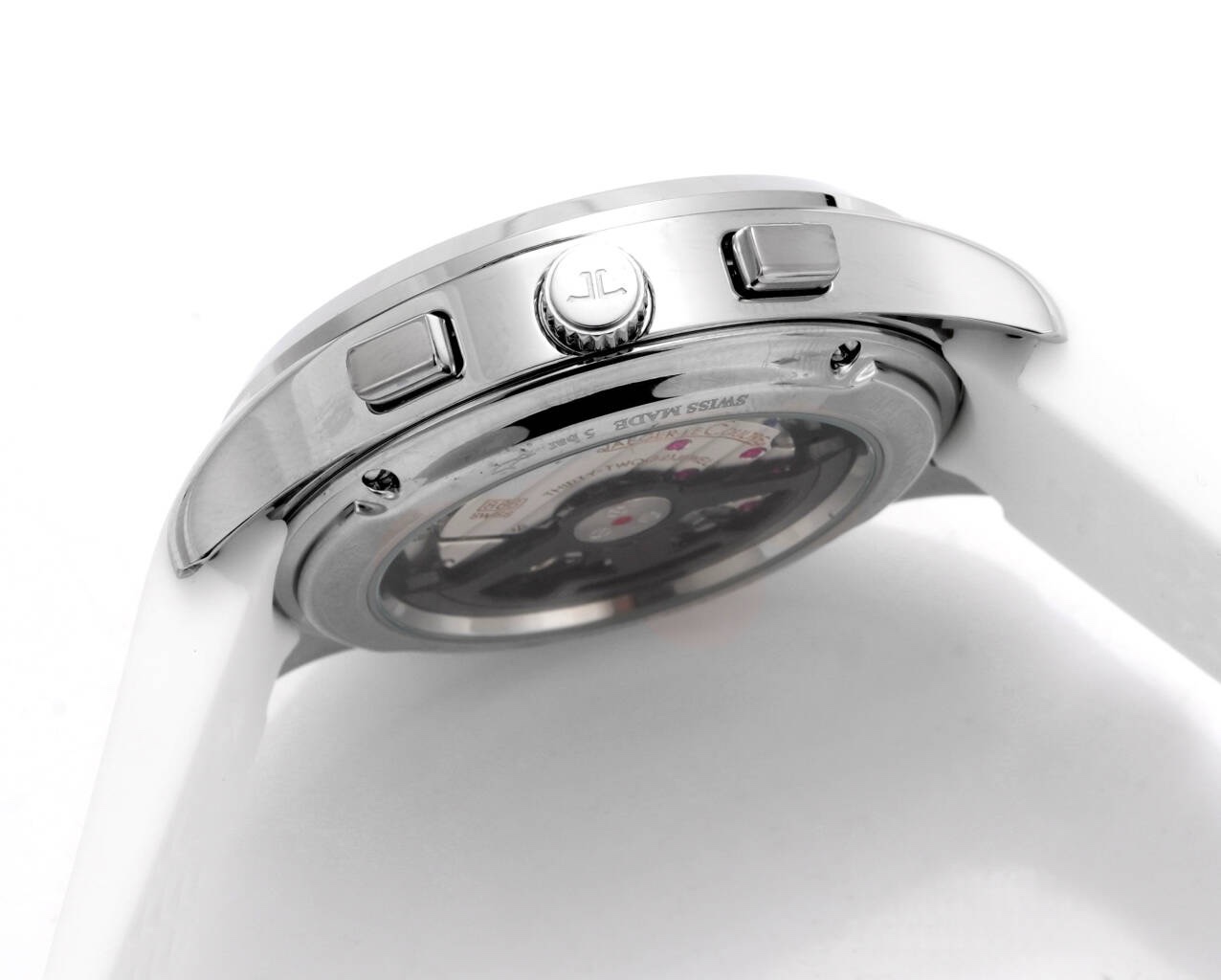Jaeger-LeCoultre Polaris Chronograph Automatic Watch 42mm Rubber Strap