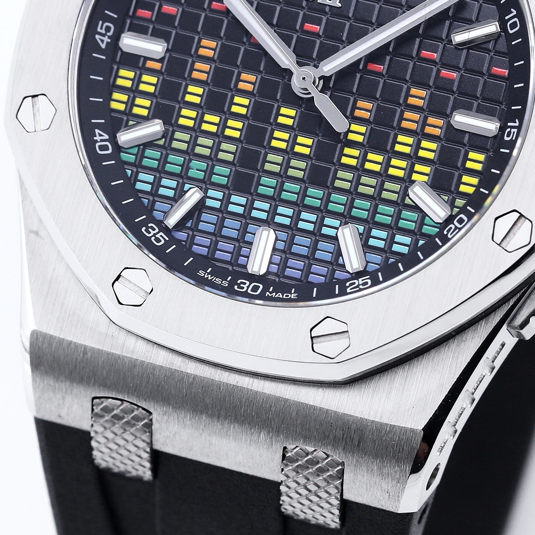 Audemars Piguet Royal Oak 15600 Music Edition Watch, ZF Factory, 44mm, CAL.4309 Movement