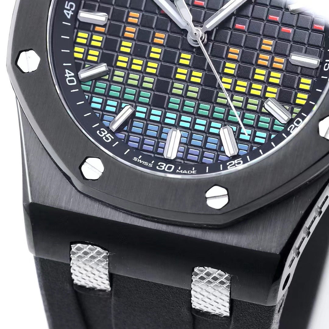 Audemars Piguet Royal Oak 15600 Music Edition Watch, ZF Factory, 44mm, CAL.4309 Movement