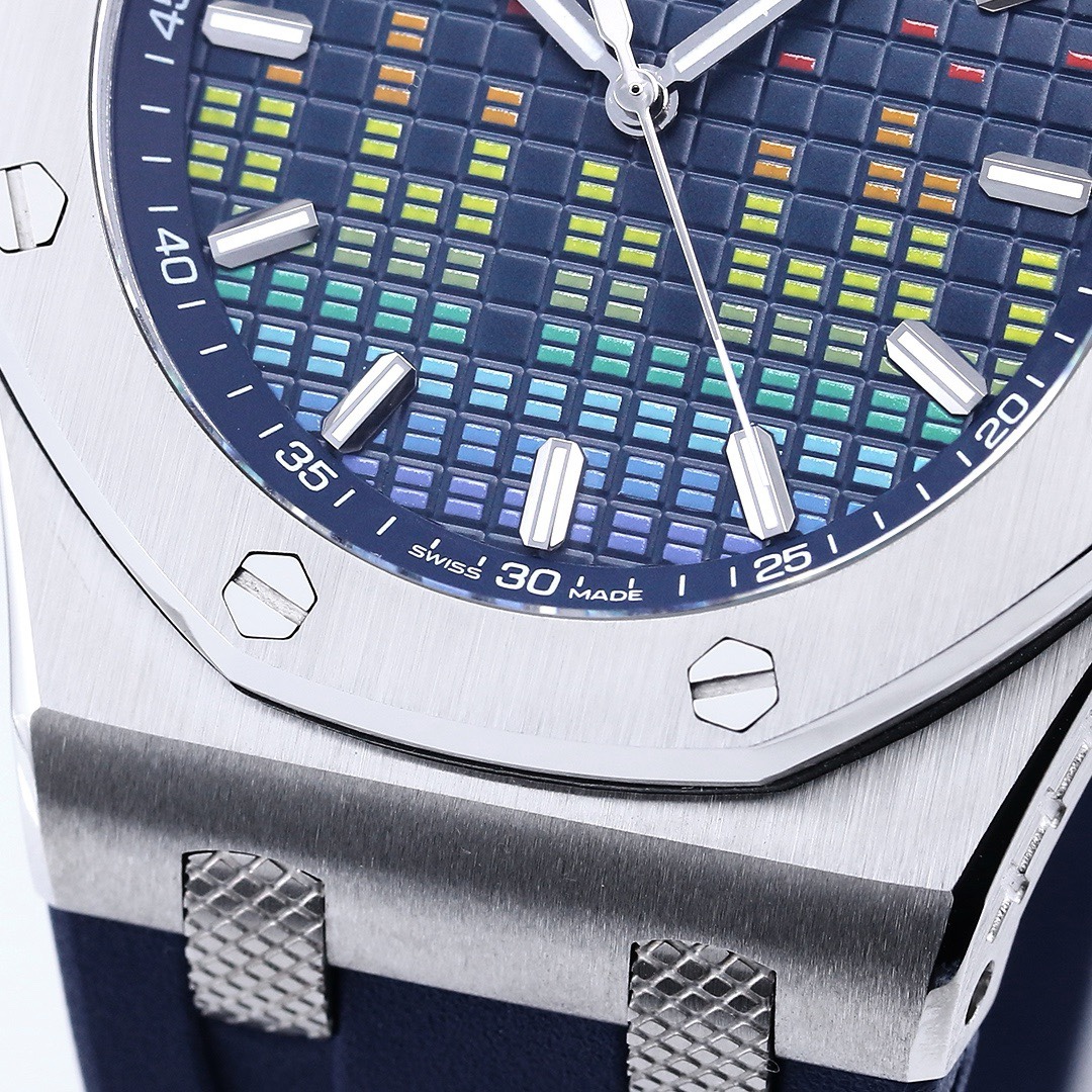 Audemars Piguet Royal Oak 15600 Music Edition Watch, ZF Factory, 44mm, CAL.4309 Movement