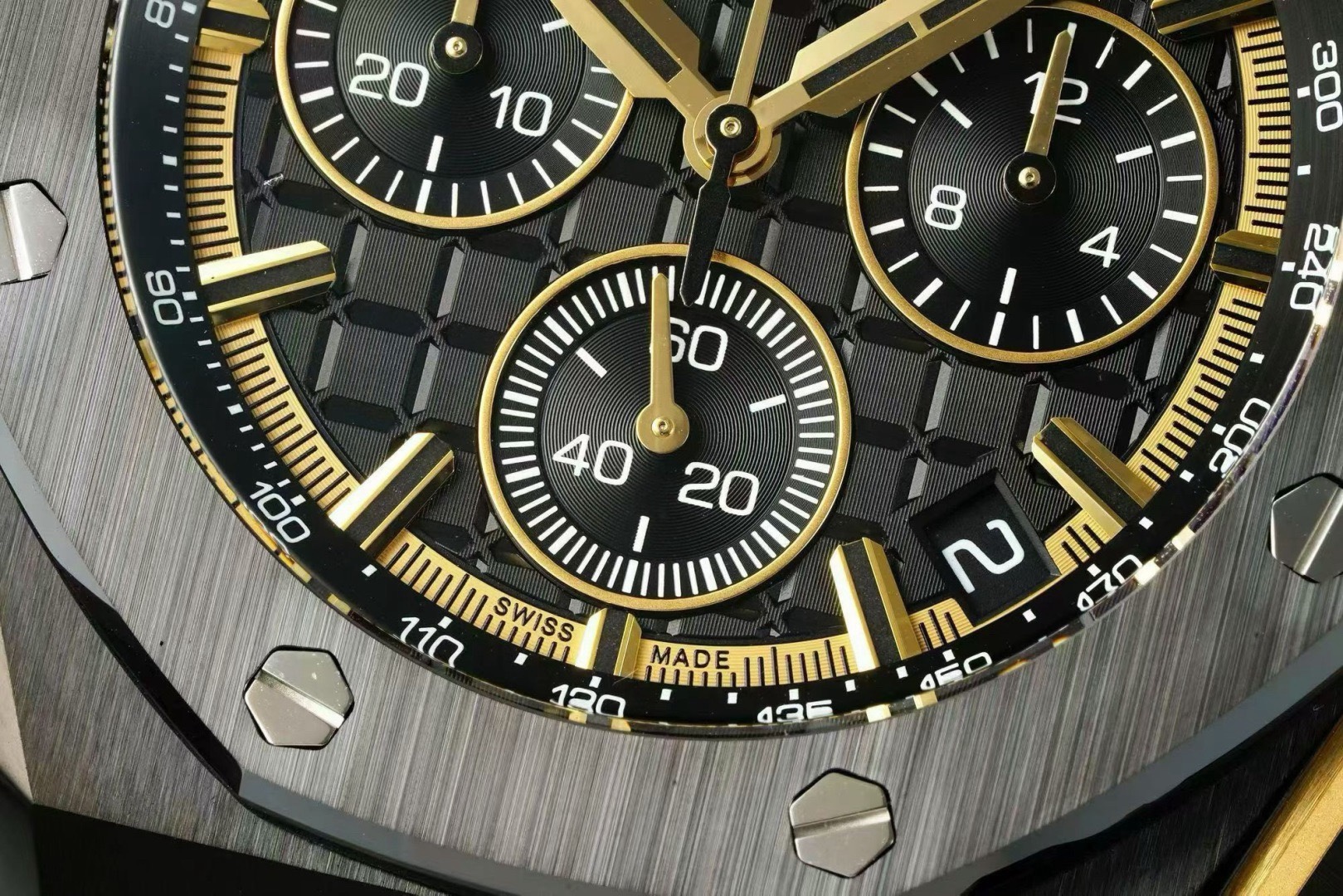 Audemars Piguet Royal Oak Offshore 26420 B28 Version 43mm Automatic Chronograph Men Watch,