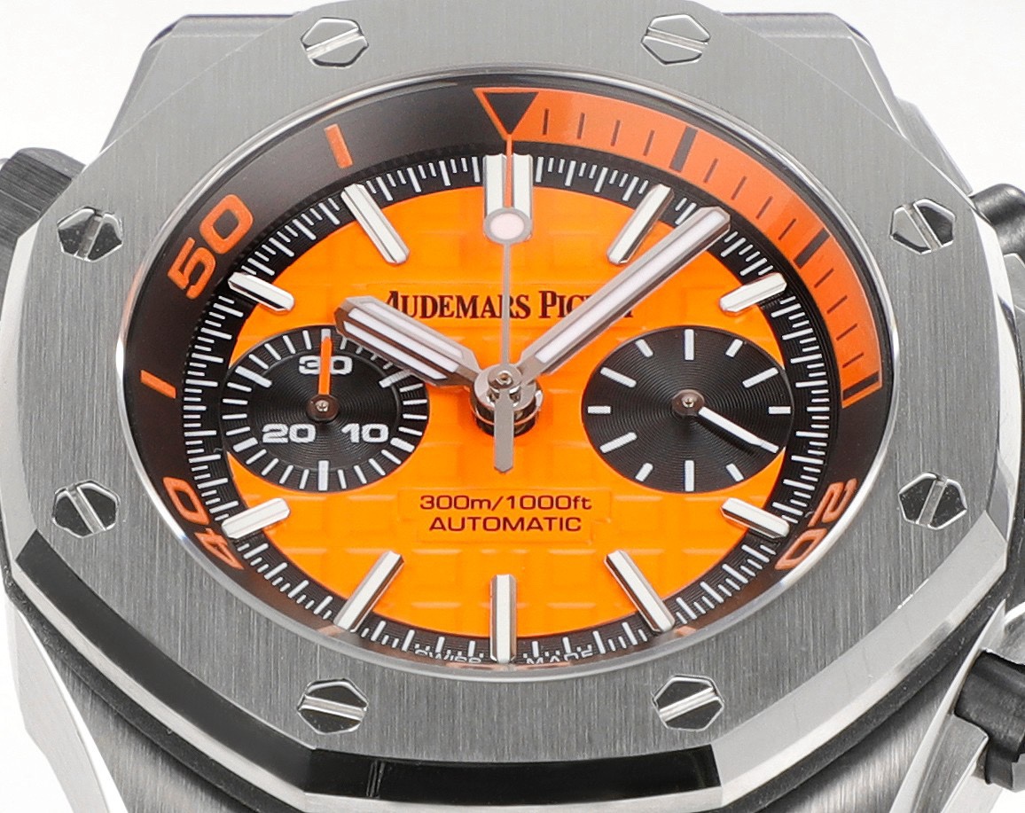 Audemars Piguet Royal Oak Offshore Chronograph 42mm | Cal.3124 Automatic Watch Rubber Strap