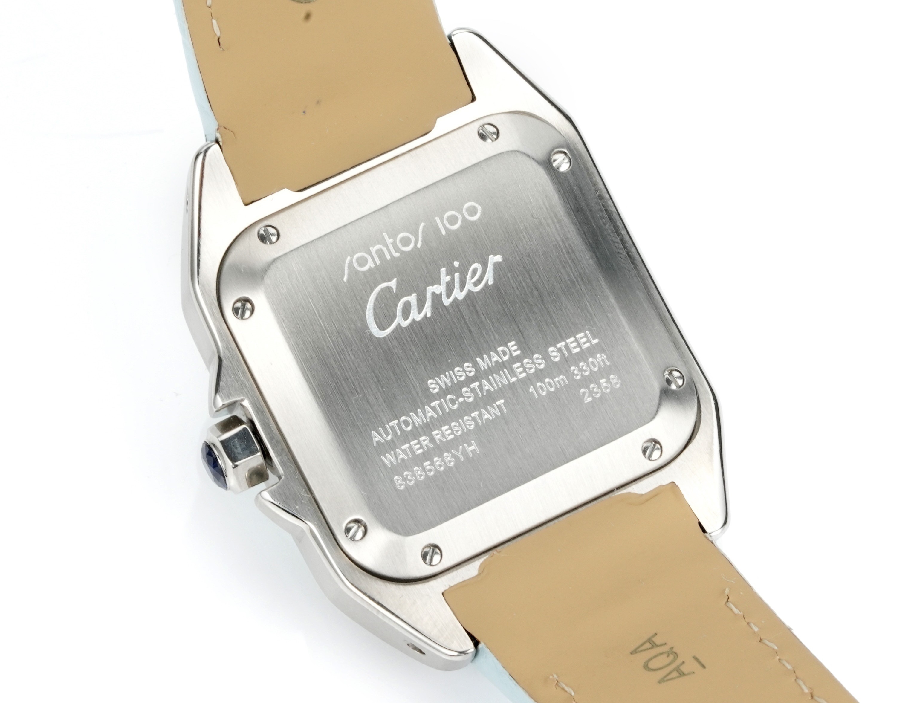 Cartier Santos 100th Anniversary Ladies Automatic Watch, 35.6mm
