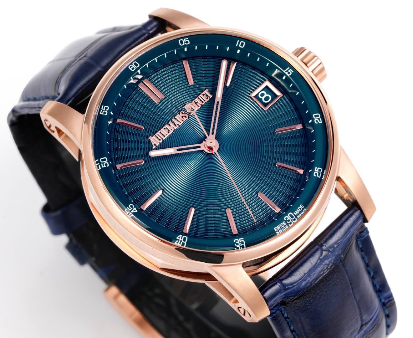 Audemars Piguet Royal Oak APK Factory CODE15210 CODE11.59 Blue Dial Automatic Watch