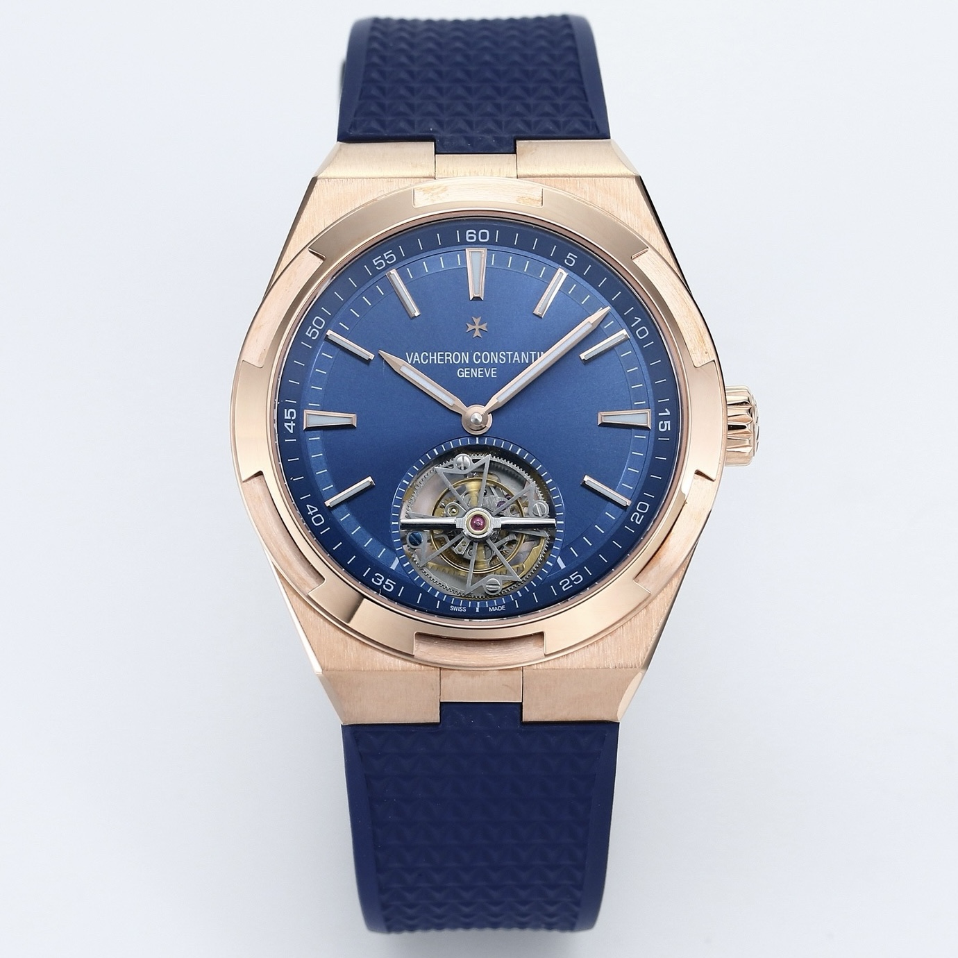 Vacheron Constantin Overseas Tourbillon 42.5mm Blue Dial Automatic Watch