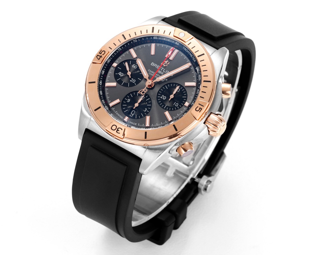 Breitling Chronomat Automatic Watch | BLS New Release 42mm Tricolor Arrows Pilot Watch