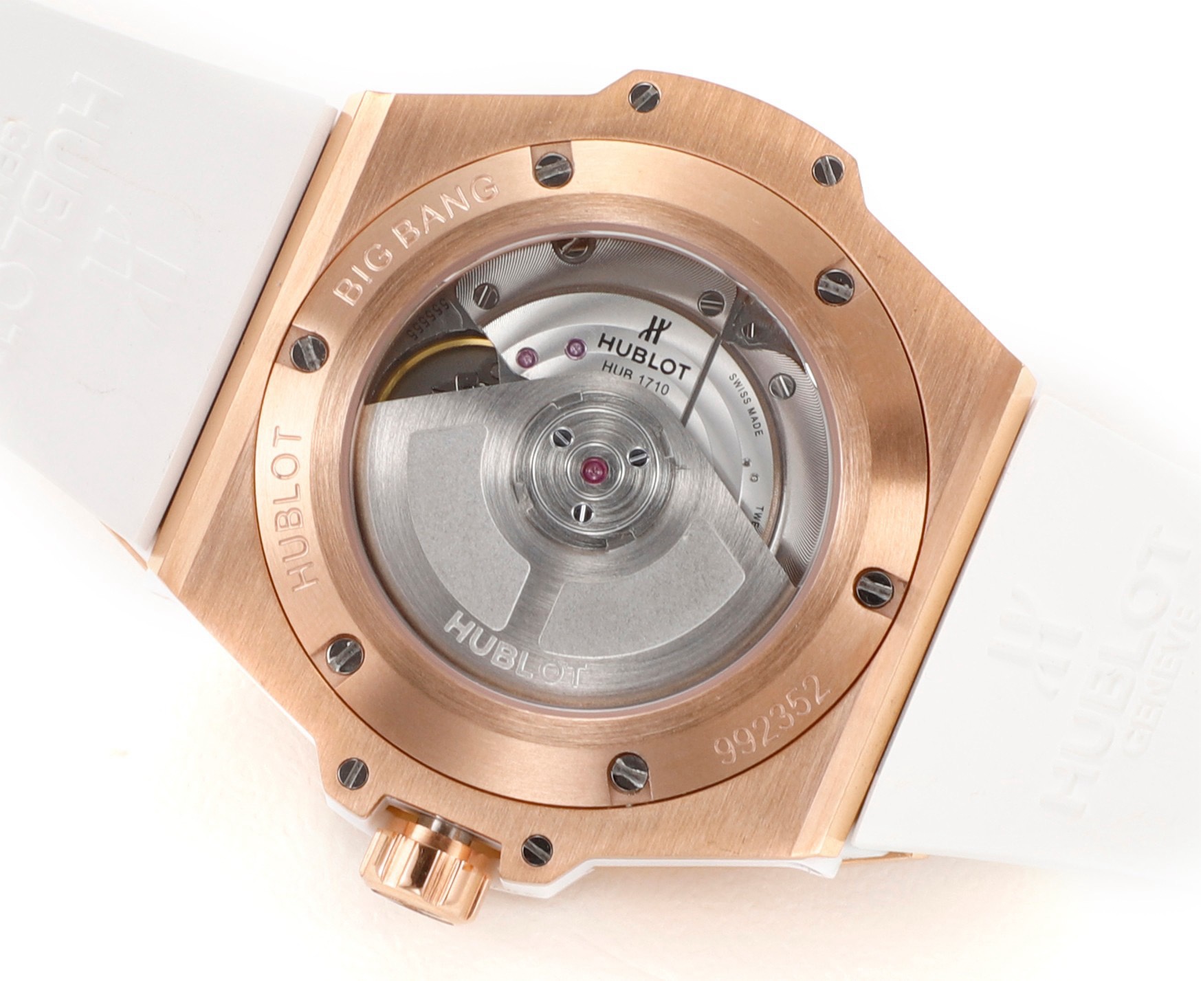 Hublot Big Bang One Click Full Paved Diamond 39mm Automatic Ladies Watch