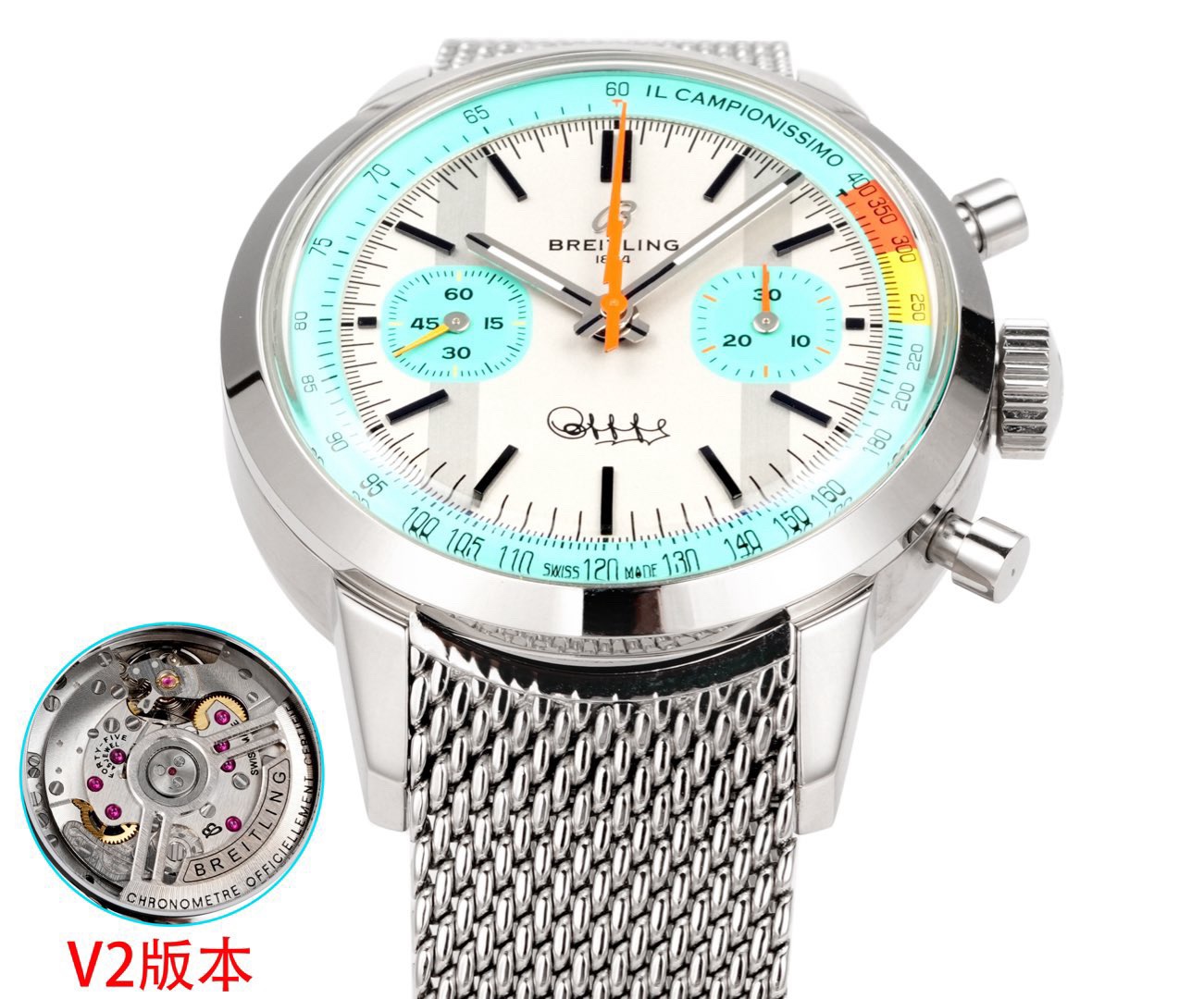 Breitling Top Time 41mm B01 Movement Racing Watch