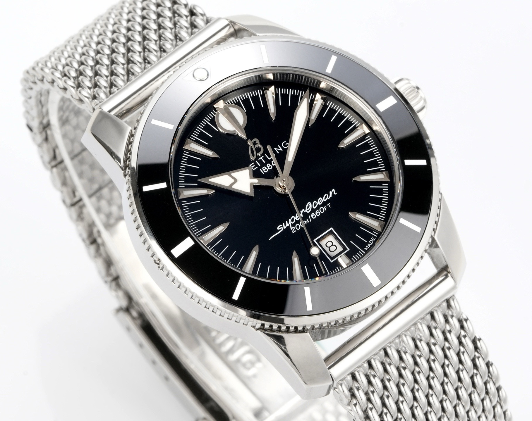 Breitling Superocean Heritage B31 Automatic Watch 42mm | BLS Factory Super Clone, Ceramic Bezel
