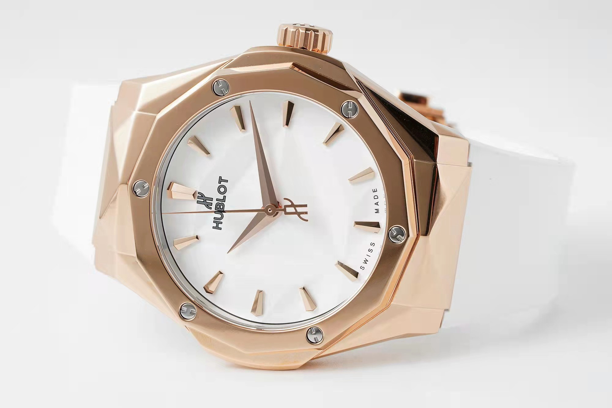 Hublot x Richard Orlinski Co-branded Watch APS Top Replica, 40mm Faceted Polygon Case