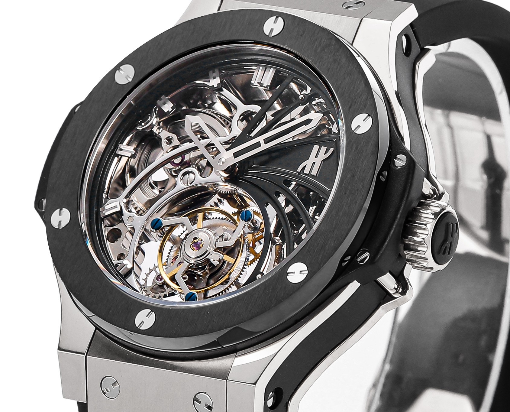 Hublot Big Bang V4 Upgraded True Tourbillon Watch 1:1 Super Clone