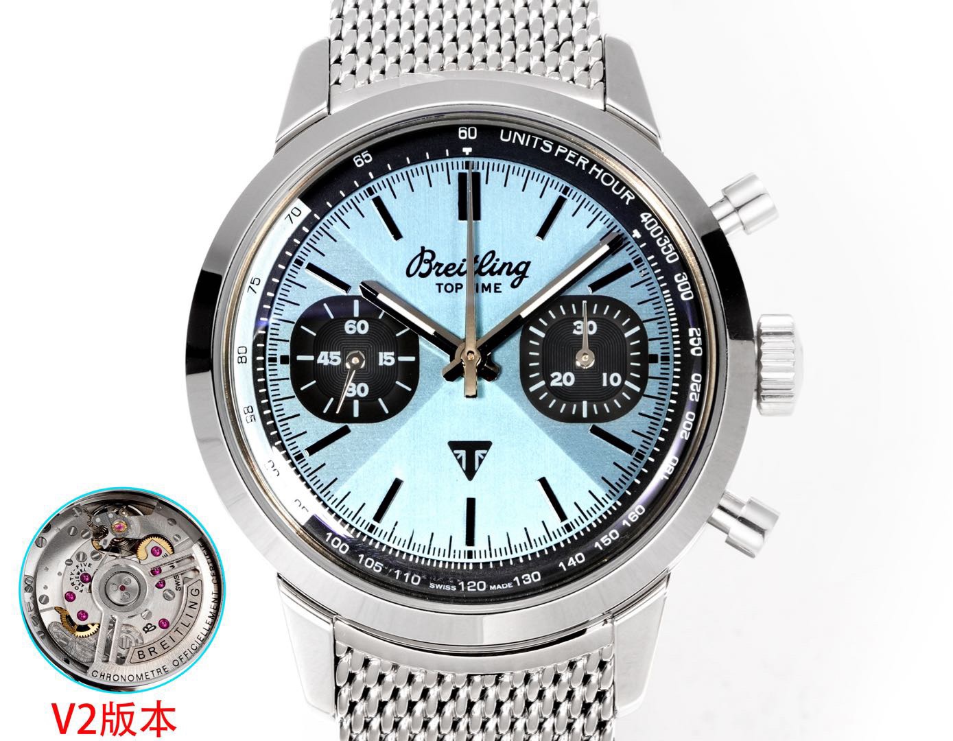 Breitling Top Time 41mm B01 Movement Racing Watch