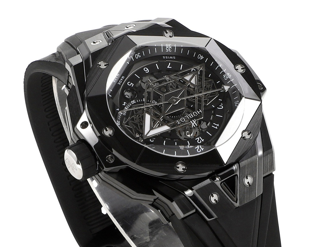 Hublot Big Bang Sang Bleu II Watch | Colored Ceramic Case, Modified HUB1240 Movement