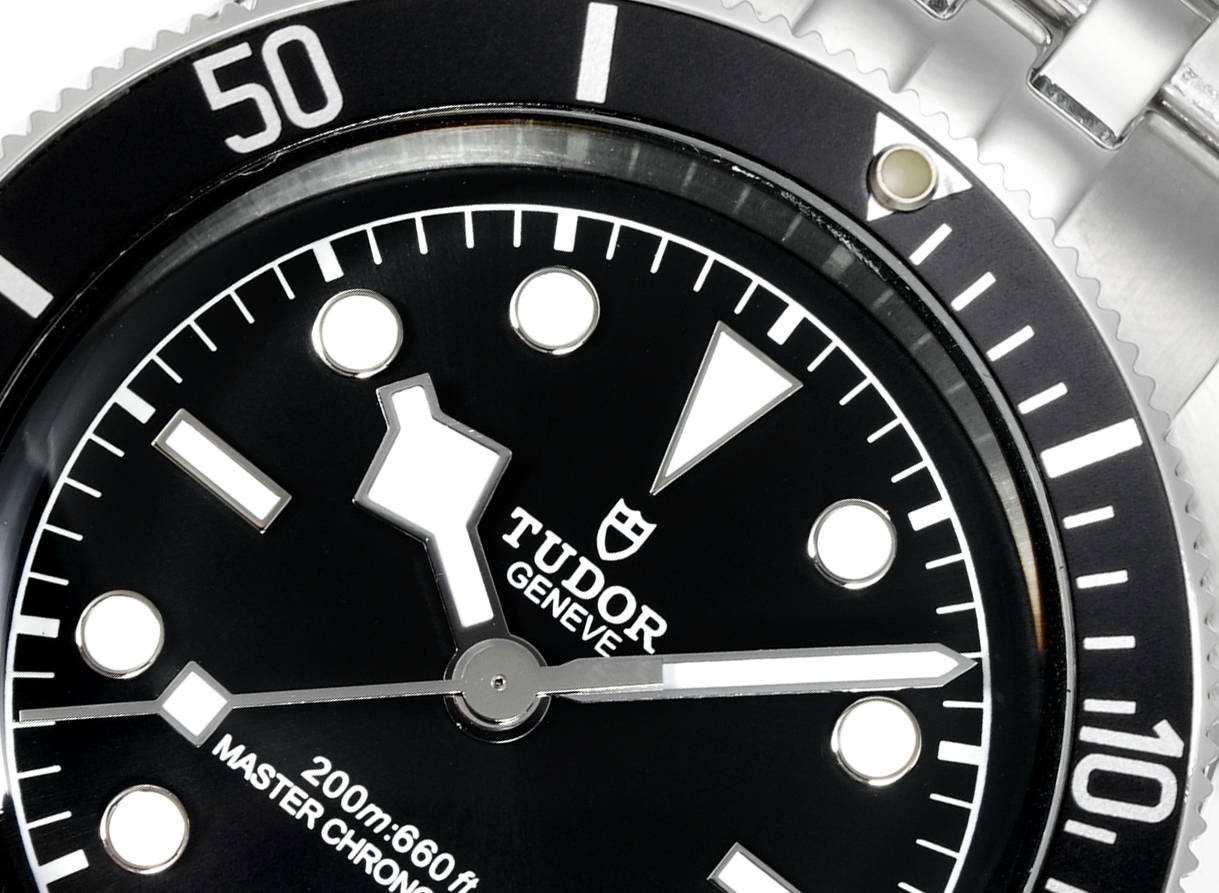 Tudor Black Bay GMT Automatic Diver Watch 41mm, Domed Sapphire Crystal, Rivet Stainless Steel Bracelet, Multiple Ceramic Bezel Color Options