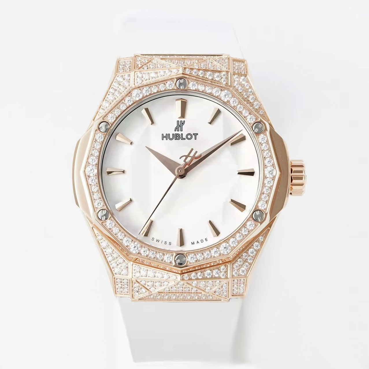 Hublot x Richard Orlinski Co-branded Watch APS Top Replica, 40mm Faceted Polygon Case