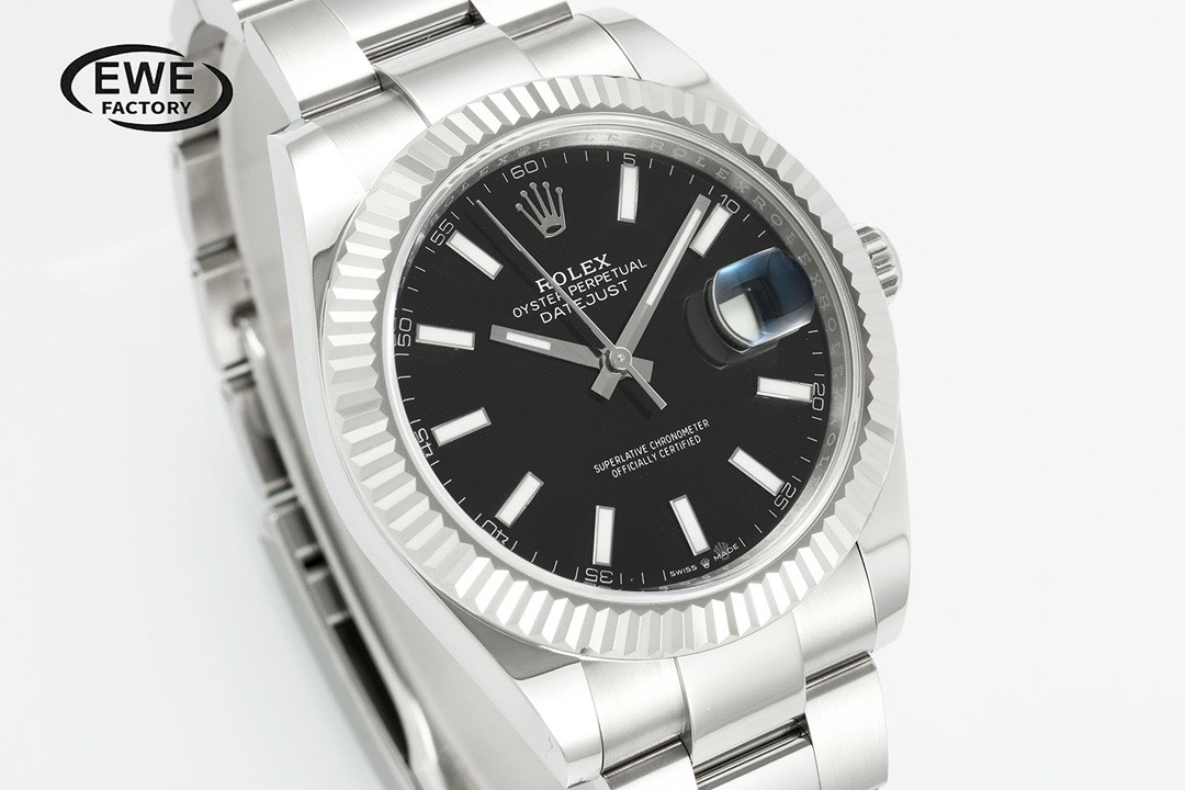 Rolex EWE Factory Datejust 41mm Men Watch, 3235 Automatic Movement, 904L Steel