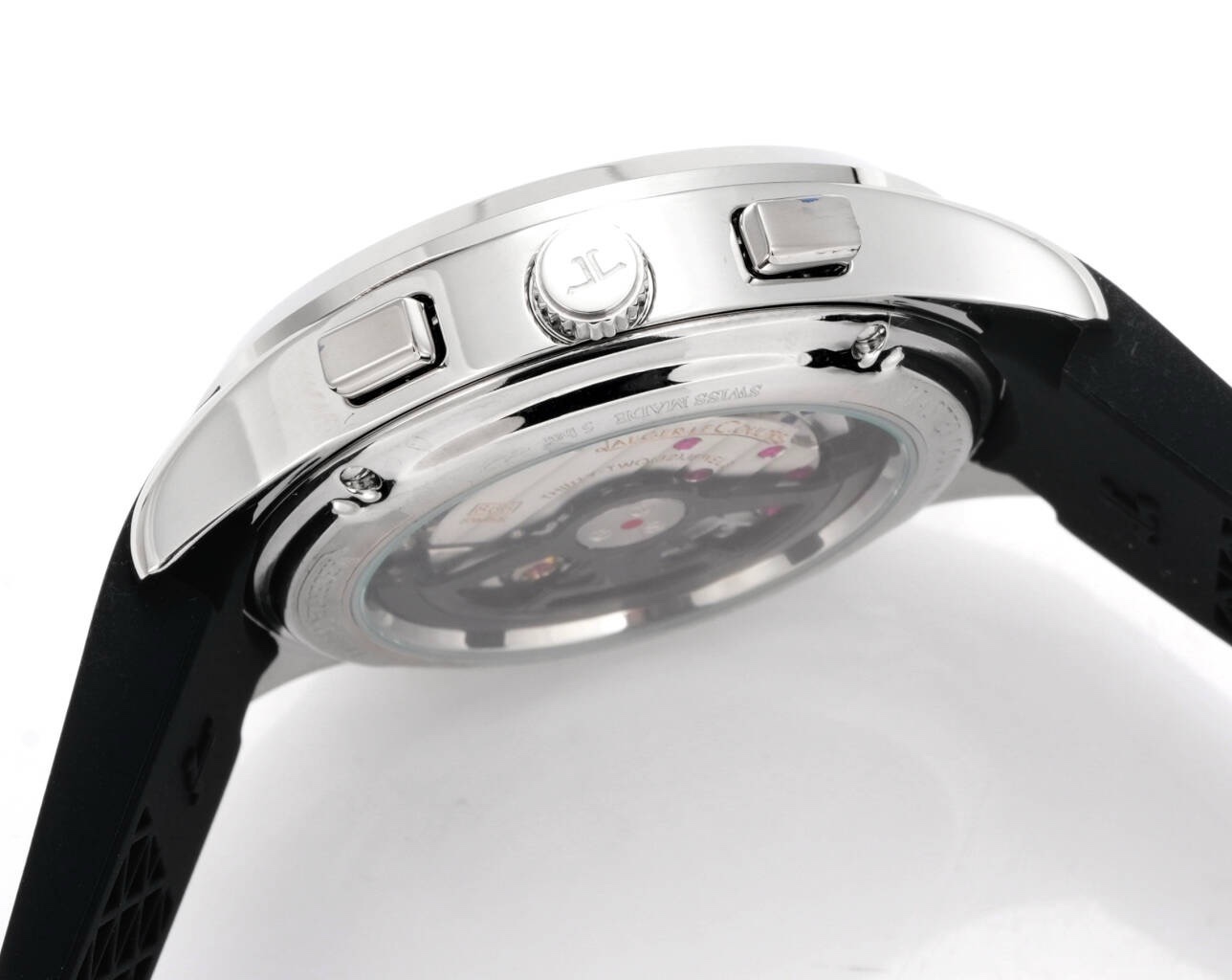 Jaeger-LeCoultre Polaris Chronograph Automatic Watch 42mm Rubber Strap