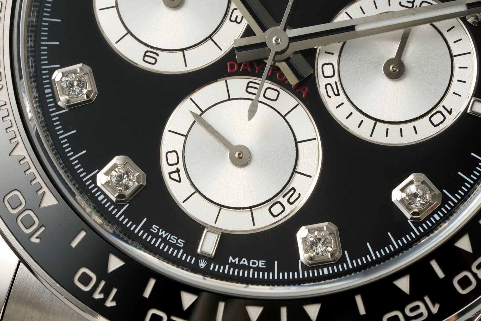 Rolex Cosmograph Daytona 40mm Rubber Strap Weighted 18K Gold‑Plated Cal.4131 Chronograph Movement