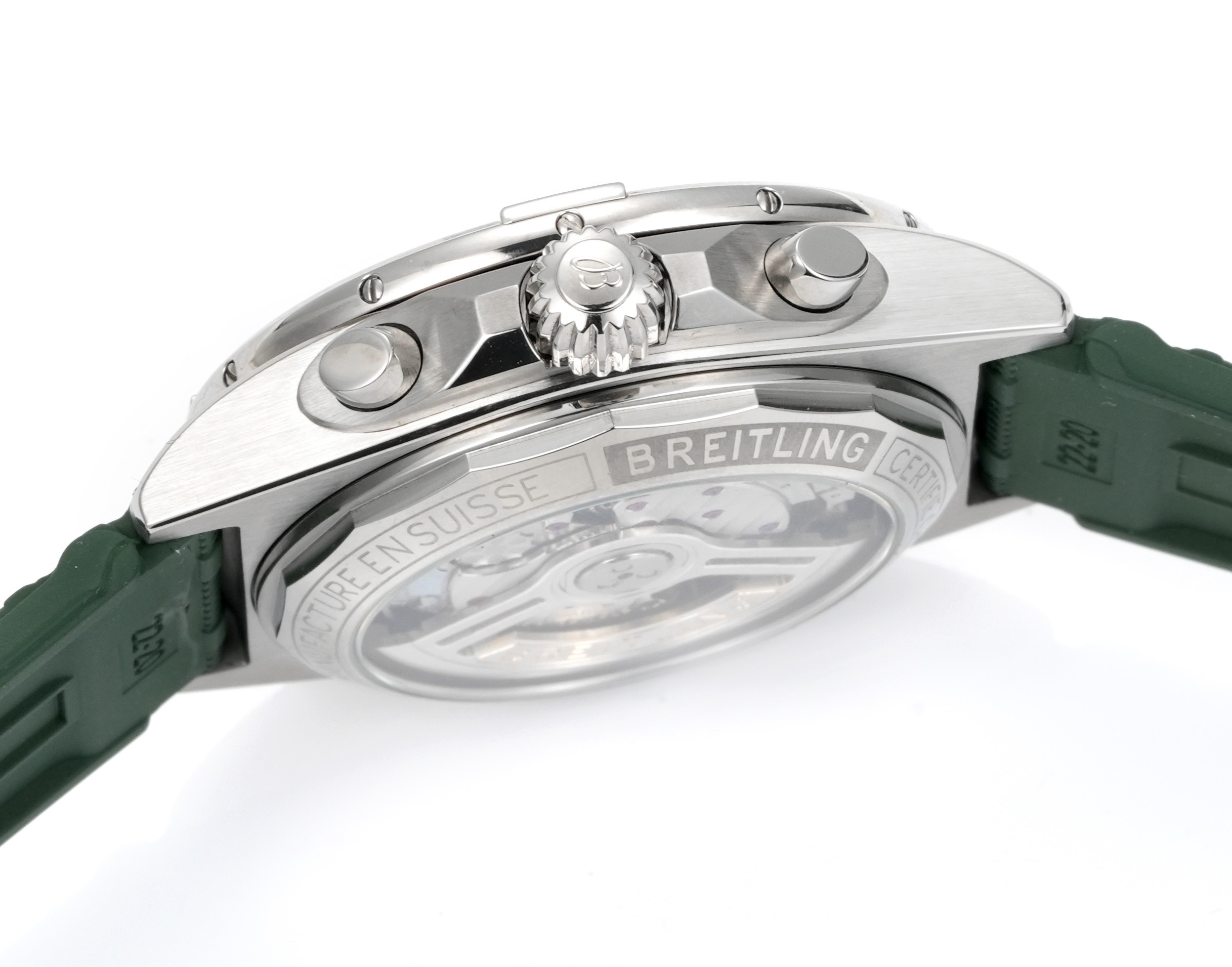 Breitling Chronomat Super Clone Watch | B01 Automatic Chronograph Movement, Diamond Bezel, 42mm