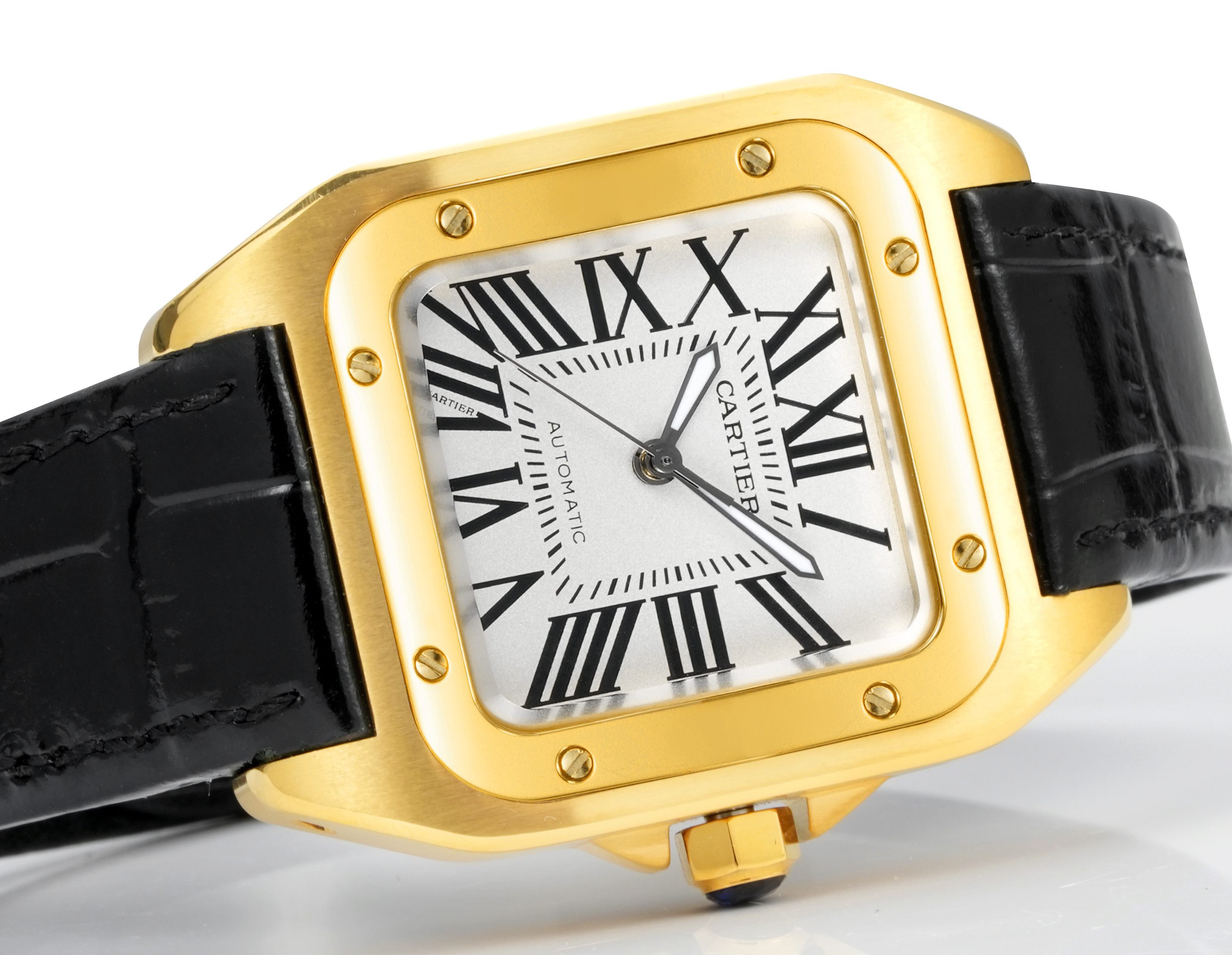 Cartier Santos 100th Anniversary Ladies Automatic Watch, 35.6mm