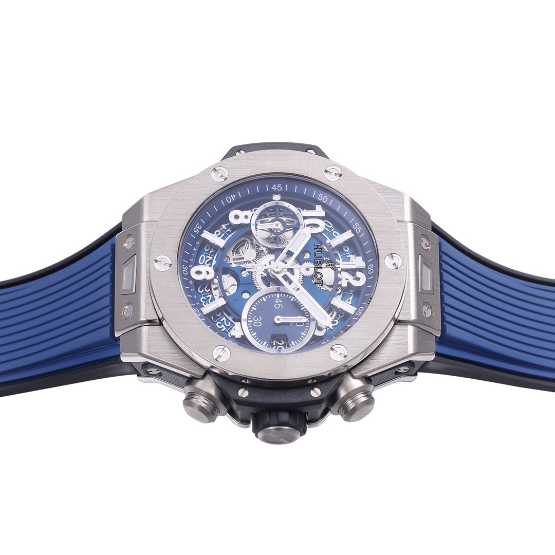Hublot Big Bang Automatic Chronograph Watch 42mm Titanium Rubber Strap