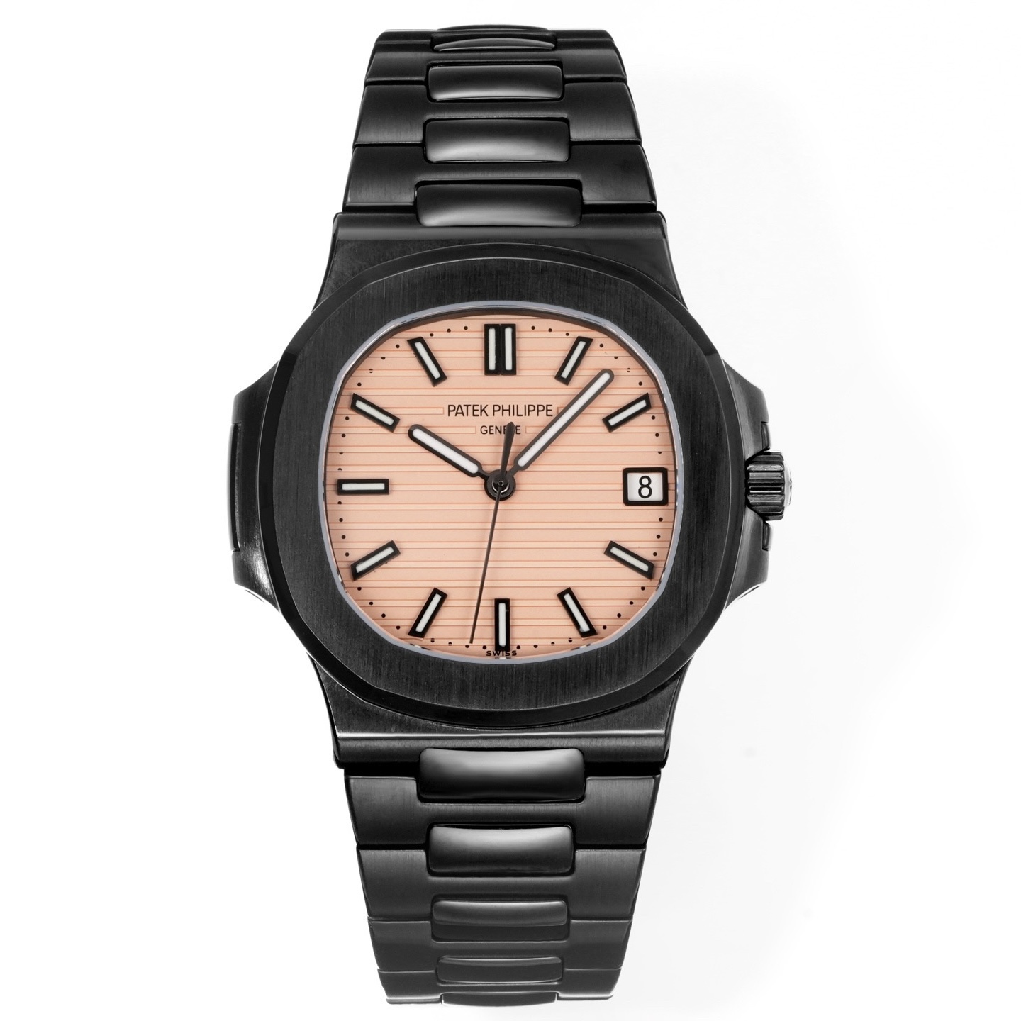 Patek Philippe Nautilus 5711 Black Warrior Limited Color Dial Watch, GR Factory, 40mm, Custom Modified 324 Movement