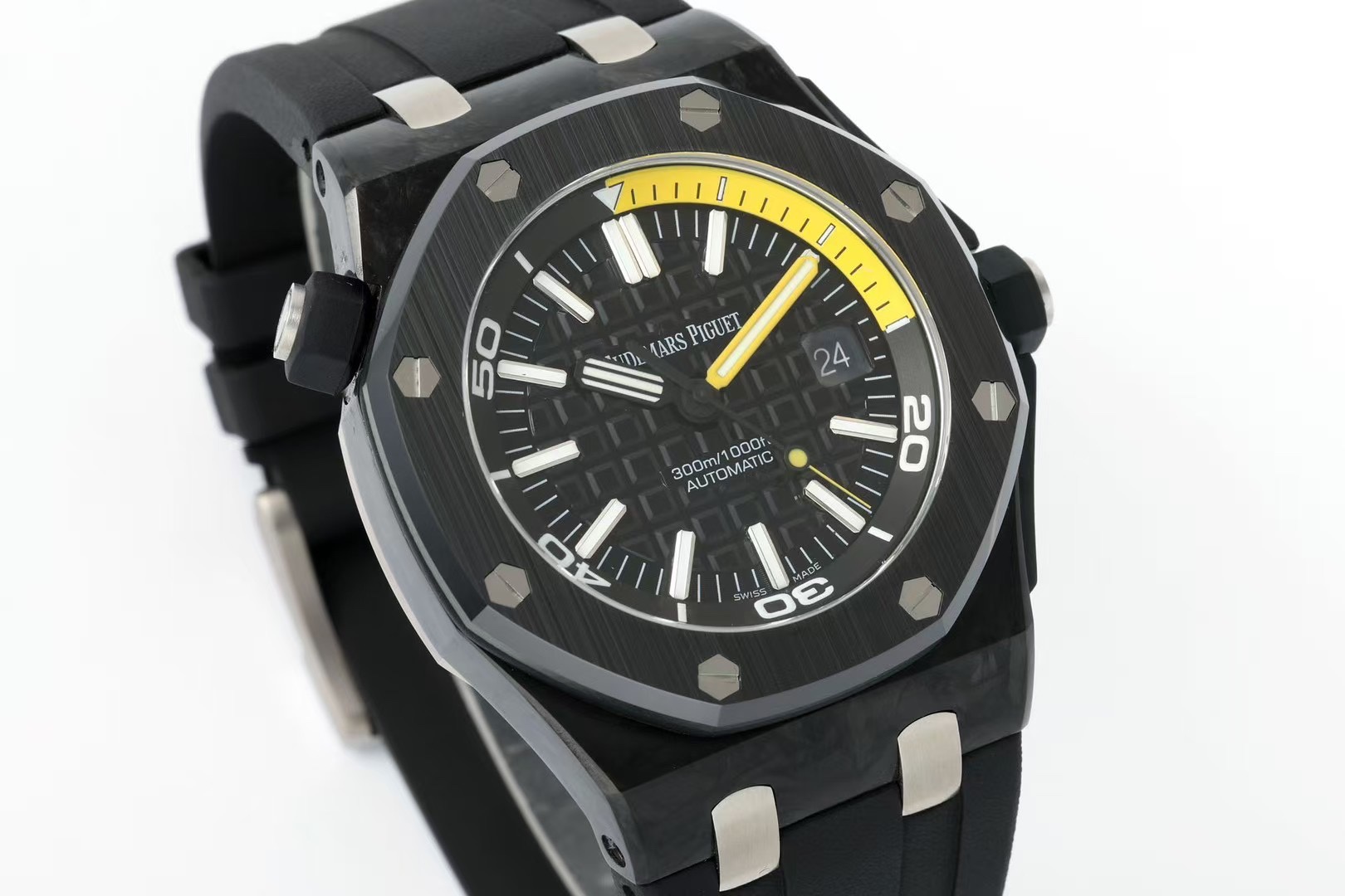 Audemars Piguet Royal Oak Offshore APS Factory 15706CE Black Ceramic Automatic Dive Watch