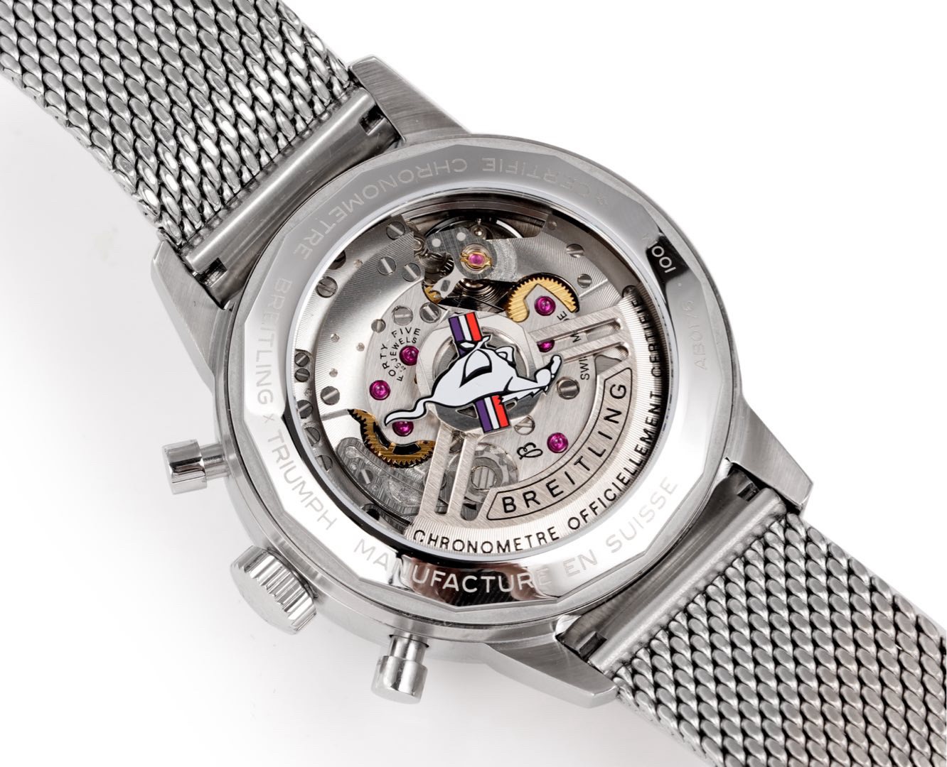 Breitling Top Time 41mm B01 Movement Racing Watch