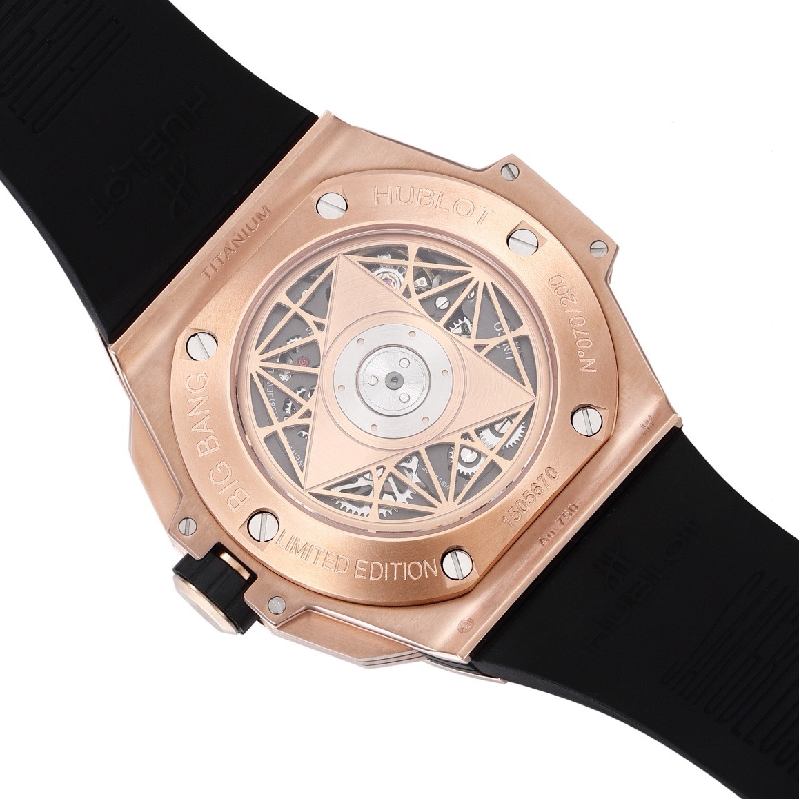 HUBLOT Big Bang Sang Bleu II Watch | BBF Super Clone Titanium Automatic Chronograph Wristwatch