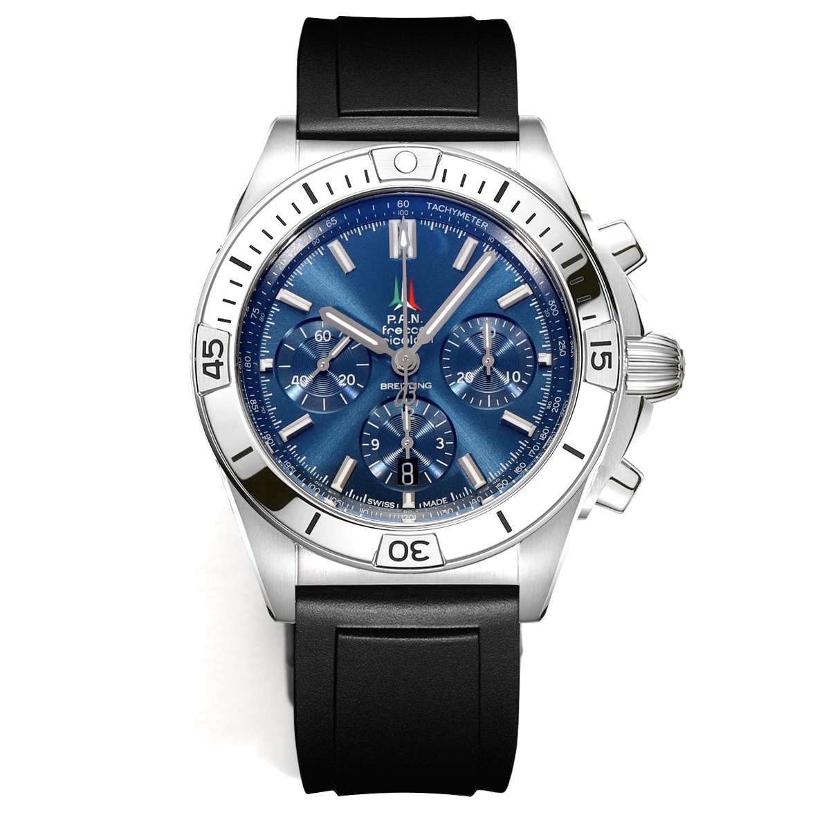Breitling Chronomat Automatic Watch | BLS New Release 42mm Tricolor Arrows Pilot Watch