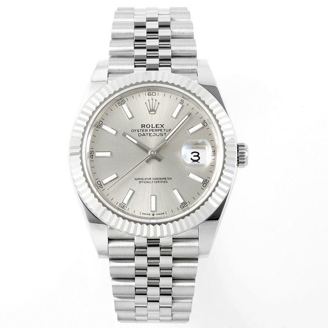 Rolex EWE Factory Datejust 41mm Men Watch, 3235 Automatic Movement, 904L Steel