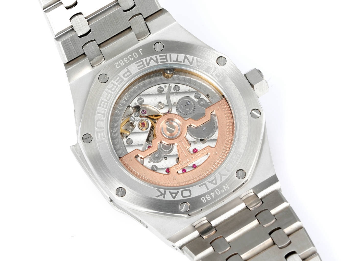 Audemars Piguet Royal Oak 26591IP Men Automatic Watch, Steel Bracelet, Multi Color Dial