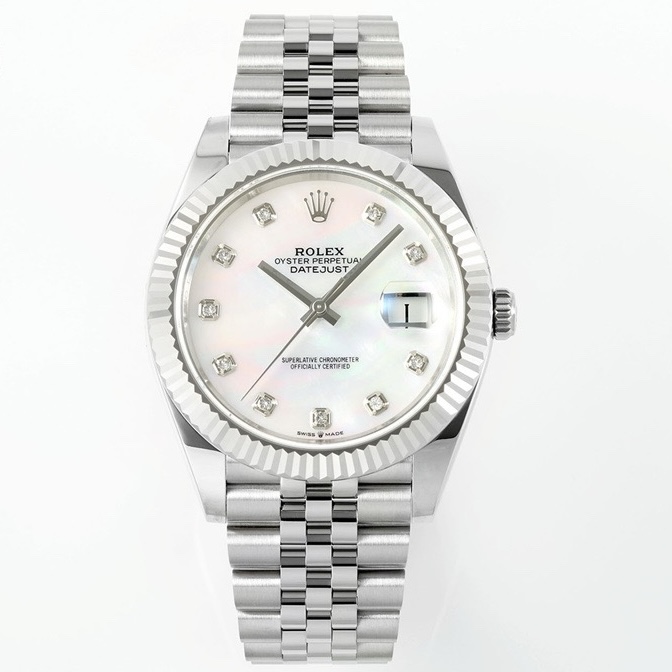 Rolex EWE Factory Datejust 41mm Men Watch, 3235 Automatic Movement, 904L Steel