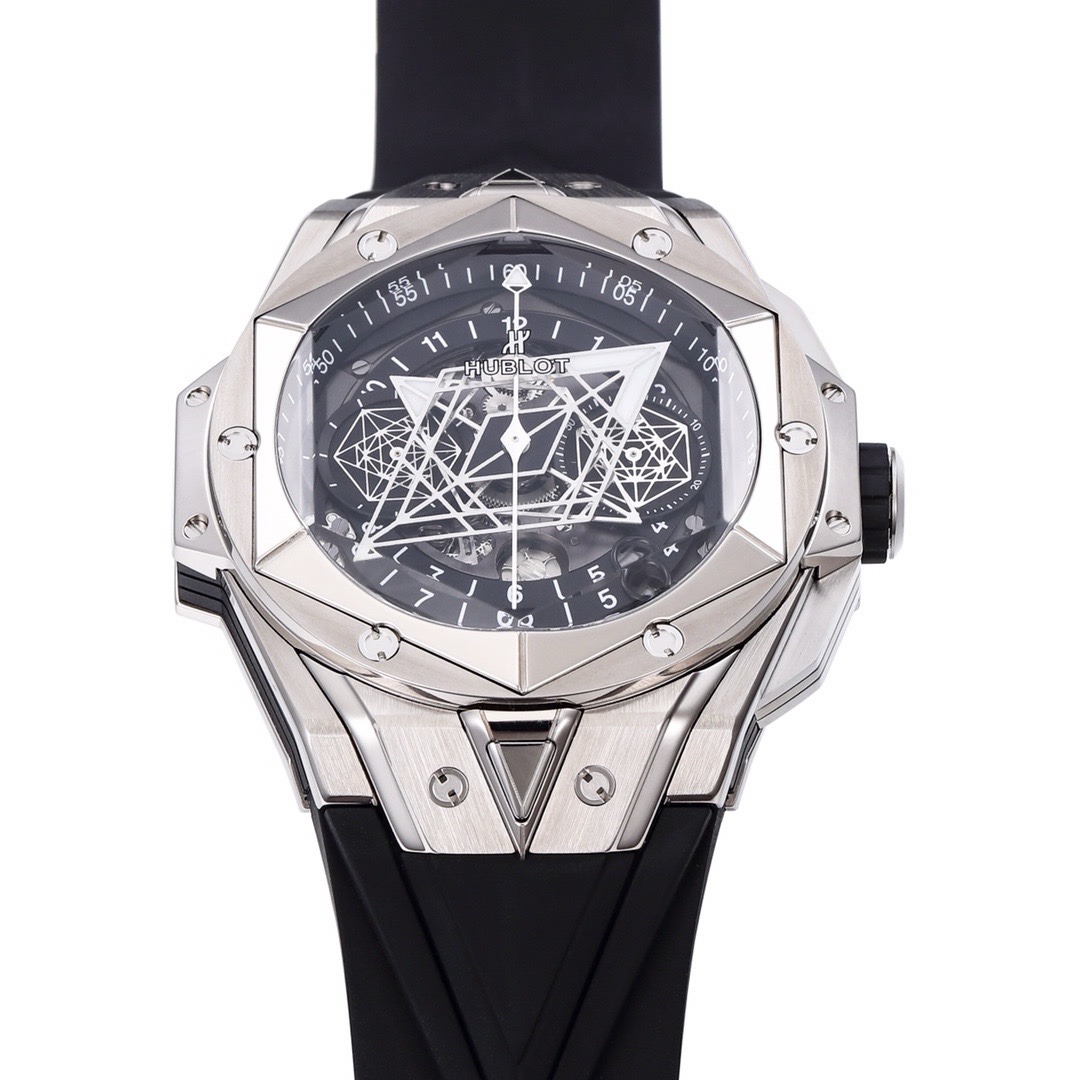 HUBLOT Big Bang Sang Bleu II Watch | BBF Super Clone Titanium Automatic Chronograph Wristwatch