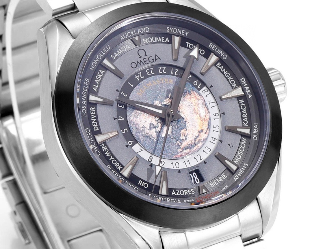 OMEGA Seamaster Worldtimer 43mm Cal.8938 Automatic Watch N1 V2 Upgrade Version