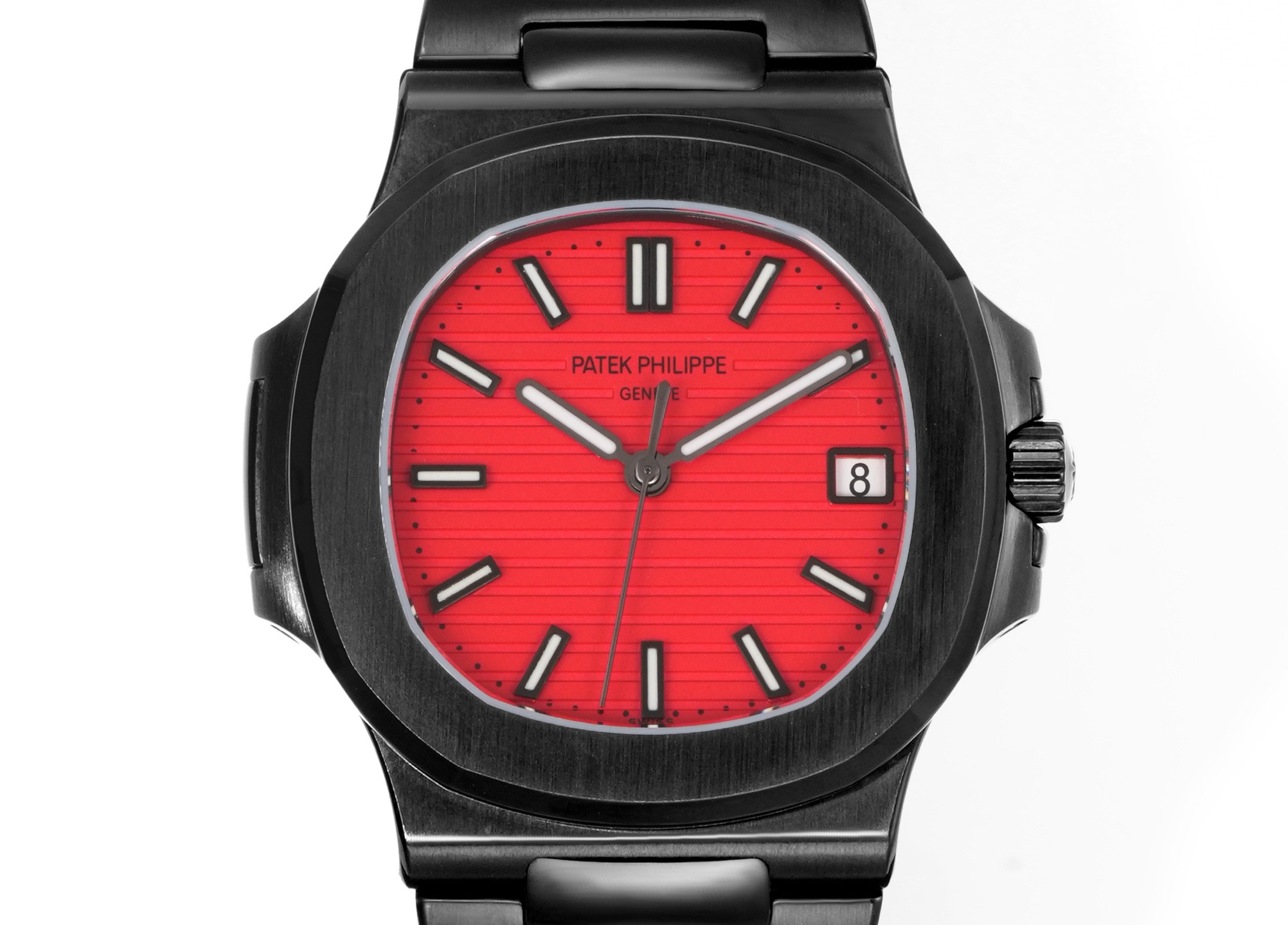 Patek Philippe Nautilus 5711 Black Warrior Limited Color Dial Watch, GR Factory, 40mm, Custom Modified 324 Movement
